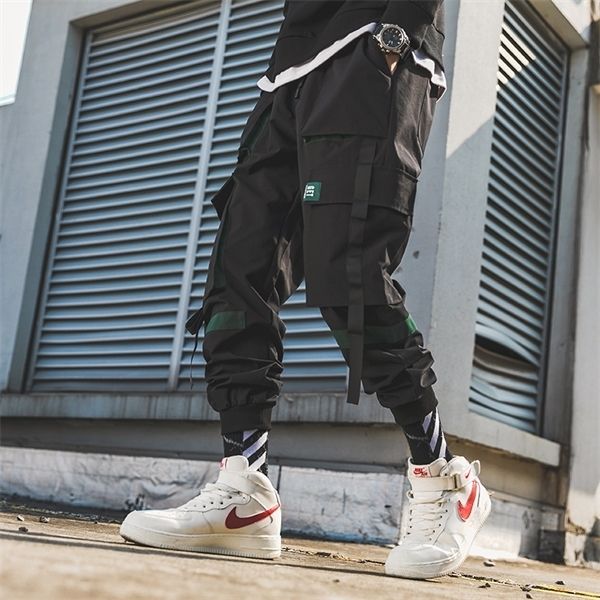 streetwear men's multi pockets cargo harem pants hip hop casual male track pants joggers trousers fashion harajuku men pants, Black
streetwear men's multi pockets cargo harem pants hip hop casual male track pants joggers trousers fashion harajuku men pants, Black