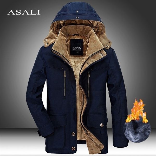 military overcoat winter parkas jacket men thicken warm 40 degrees cotton-padded jackets men's hooded windbreaker parka coats 201127, Black;brown
military overcoat winter parkas jacket men thicken warm 40 degrees cotton-padded jackets men's hooded windbreaker parka coats 201127, Black;brown