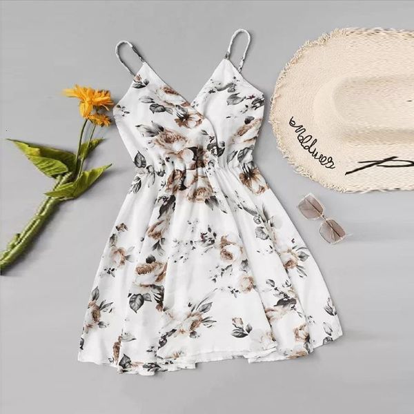 women floral dress spaghetti sleeveless strap t a-line summer mini dress boho spaghetti strap dress short dresses for women #25, Black;gray
women floral dress spaghetti sleeveless strap t a-line summer mini dress boho spaghetti strap dress short dresses for women #25, Black;gray