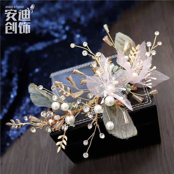 high grade handmade forest bridal headdress super fairy 2019 new fresh color crystal wedding hair accessories, Silver
high grade handmade forest bridal headdress super fairy 2019 new fresh color crystal wedding hair accessories, Silver