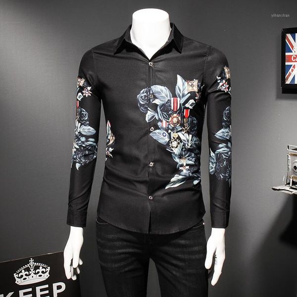 fashion trend black flower shirt men 2018 spring floral print shirts brand clothes casual business hawaiian long sleeve shirts1, White;black
fashion trend black flower shirt men 2018 spring floral print shirts brand clothes casual business hawaiian long sleeve shirts1, White;black