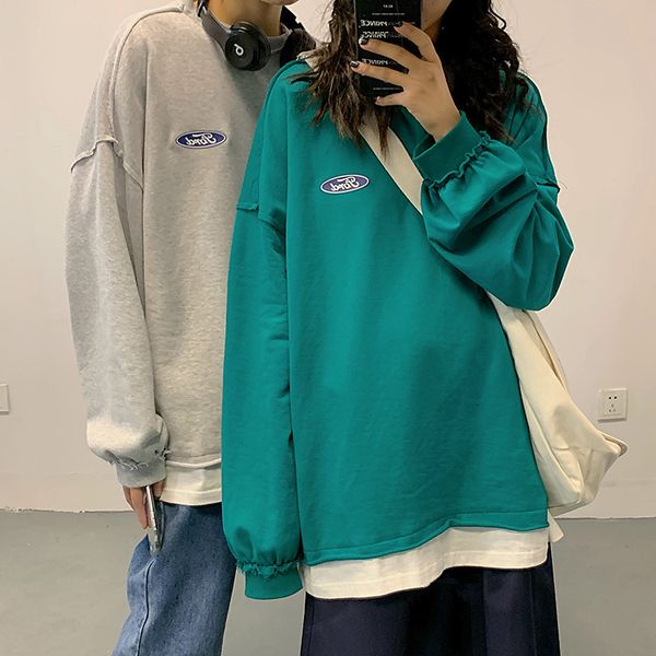 2021 people mock perth couples of two-piece hoodie ins hong kong korean style loose male common autumn base long sleeve shirt l828, Black;brown
2021 people mock perth couples of two-piece hoodie ins hong kong korean style loose male common autumn base long sleeve shirt l828, Black;brown