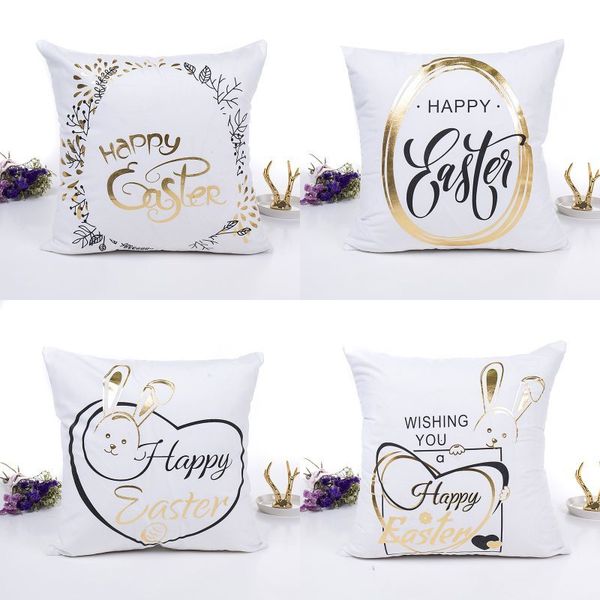 easter happy pillowcase bronzing rabbit shining bunny design square throw pillow case sofa car cushion covers festival home office decor
easter happy pillowcase bronzing rabbit shining bunny design square throw pillow case sofa car cushion covers festival home office decor