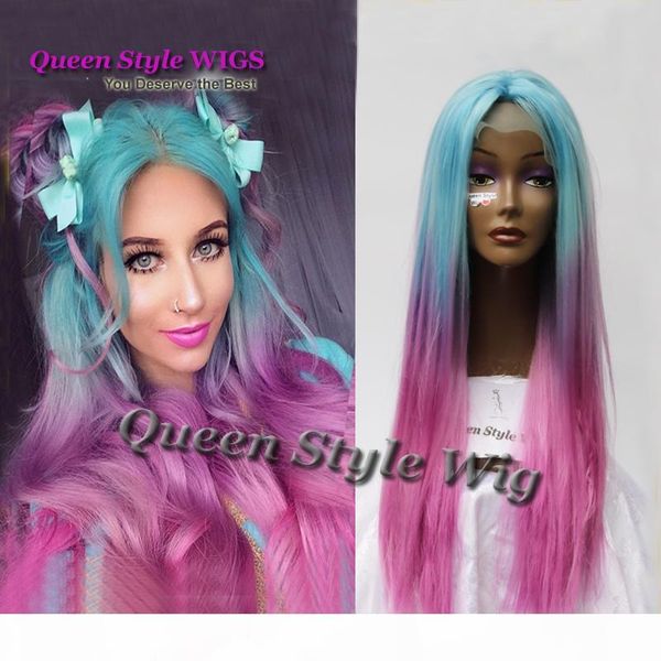 pastel rainbow color wigs synthetic long straight none lace wig lace front wig colorful hair cosplay party pelucas wigs for black women
pastel rainbow color wigs synthetic long straight none lace wig lace front wig colorful hair cosplay party pelucas wigs for black women