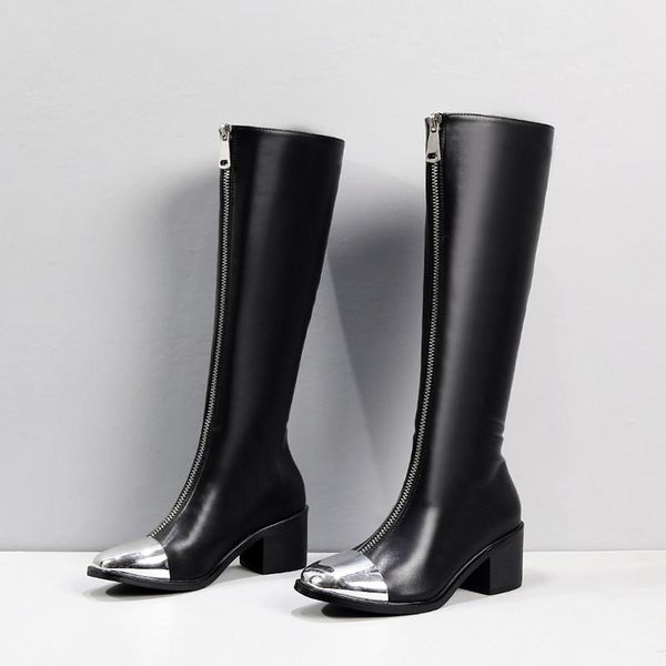 ymechic 2020 punk goth winter knee high езды байкер black boots металла toe дизайн передняя молния блок высокий каблук knight дамы загрузки
ymechic 2020 punk goth winter knee high езды байкер black boots металла toe дизайн передняя молния блок высокий каблук knight дамы загрузки