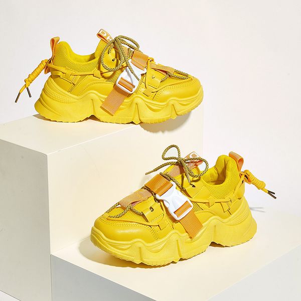 rimocy yellow chunky platform sneakers women autumn 2020 high platform casual shoes woman thick bottom buckle vulcanize shoes 1020, Black;white
rimocy yellow chunky platform sneakers women autumn 2020 high platform casual shoes woman thick bottom buckle vulcanize shoes 1020, Black;white