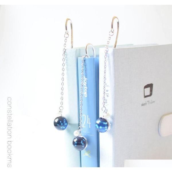 fashion luminous 12 constellation bookmarks pendant book mark for girls boys friends stationery school office supply birthday party
fashion luminous 12 constellation bookmarks pendant book mark for girls boys friends stationery school office supply birthday party