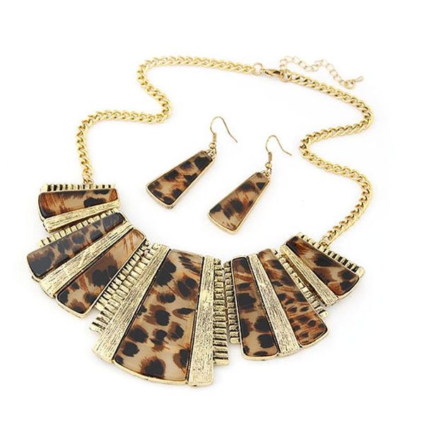 diomedes jewelry temperament womens mixed style bohemia leopard bib chain necklace earrings jewelry wholesale drop shipping may7, Silver
diomedes jewelry temperament womens mixed style bohemia leopard bib chain necklace earrings jewelry wholesale drop shipping may7, Silver