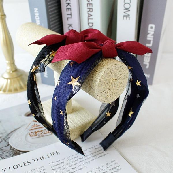 hair accessories winya ladies' beautiful net yarn bow band, stars embellished face wash hairpin,net lace head cute outer headwear
hair accessories winya ladies' beautiful net yarn bow band, stars embellished face wash hairpin,net lace head cute outer headwear