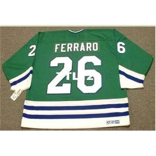 121 #26 ray ferraro hartford whalers 1989 ccm tk away hockey jersey or custom any name or number retro jersey, Black
121 #26 ray ferraro hartford whalers 1989 ccm tk away hockey jersey or custom any name or number retro jersey, Black
