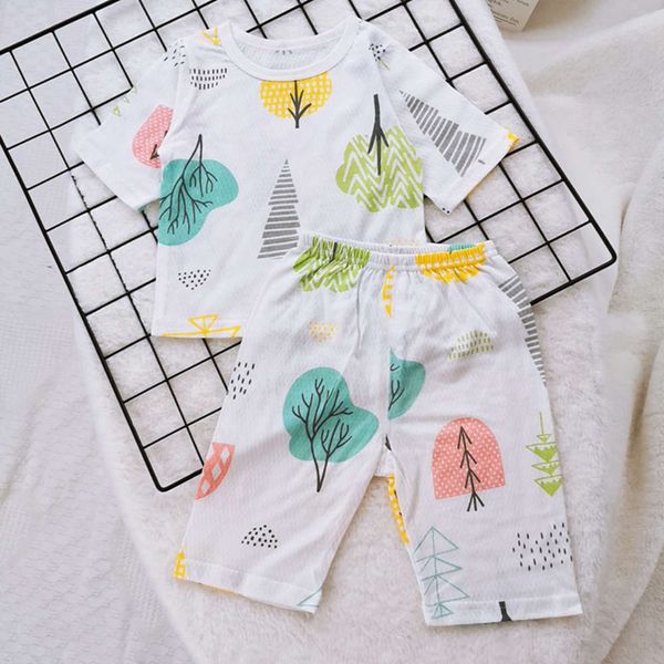 baby summer home wear thin cool capris children's cotton pullover boys and girls' casual pajamas, Blue;red
baby summer home wear thin cool capris children's cotton pullover boys and girls' casual pajamas, Blue;red