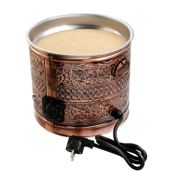 tulip home accesories - authentic turkish copper electric sand coffee maker heater machine med size 110v - 220v
tulip home accesories - authentic turkish copper electric sand coffee maker heater machine med size 110v - 220v
