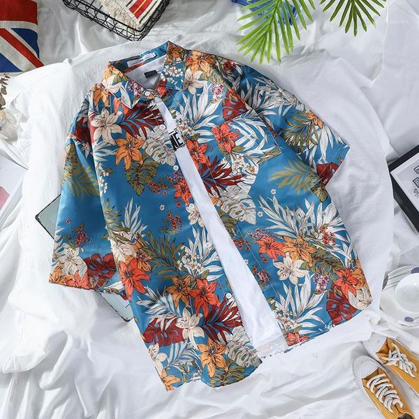 hawaiian shirt 2020 summer flower printing short-sleeved holiday casual shirt comfortable casual men clothing streetwear1, White;black
hawaiian shirt 2020 summer flower printing short-sleeved holiday casual shirt comfortable casual men clothing streetwear1, White;black