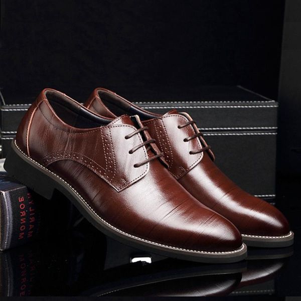 2020 genuine leather men dress shoes formal wedding party shoes for men retro brogue luxury men's oxfords, Black
2020 genuine leather men dress shoes formal wedding party shoes for men retro brogue luxury men's oxfords, Black