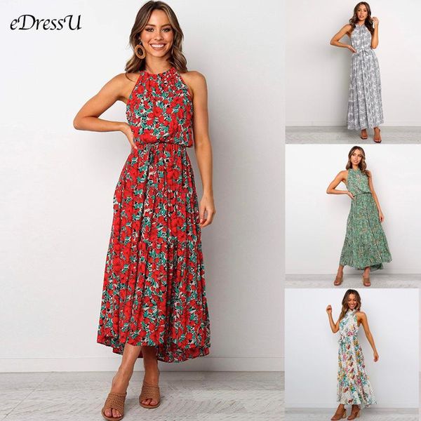 casual dresses women floral dress halter summer print long maxi bohemian elegant daily holiday boho hyg-20691, Black;gray
casual dresses women floral dress halter summer print long maxi bohemian elegant daily holiday boho hyg-20691, Black;gray