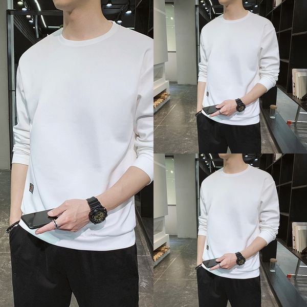 ppocc 2020 and autumn men's new solid korean sweater round neck sweater trend ins fashion brand men's spring wear 5za4x, Black
ppocc 2020 and autumn men's new solid korean sweater round neck sweater trend ins fashion brand men's spring wear 5za4x, Black
