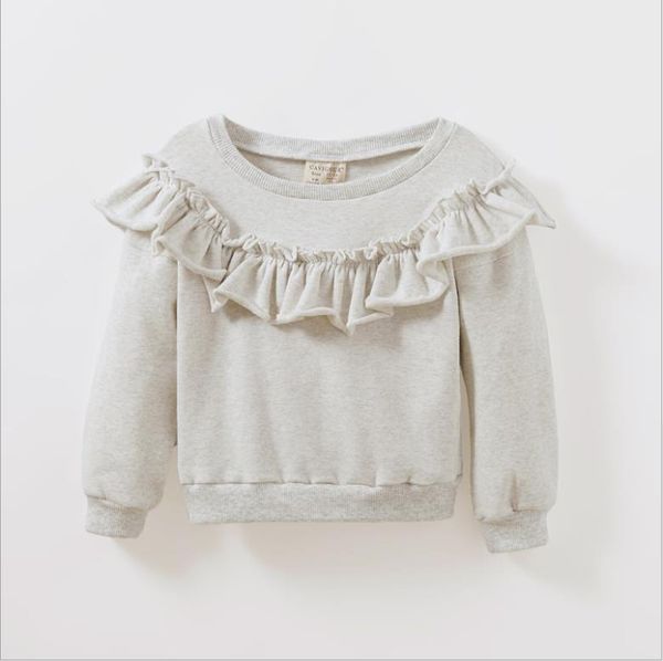 2020 new baby girls boys long sleeved sweatshirts kids cotton ruffles t shirt sweaters shirts children casual clothes 0-6age y0121, Blue
2020 new baby girls boys long sleeved sweatshirts kids cotton ruffles t shirt sweaters shirts children casual clothes 0-6age y0121, Blue
