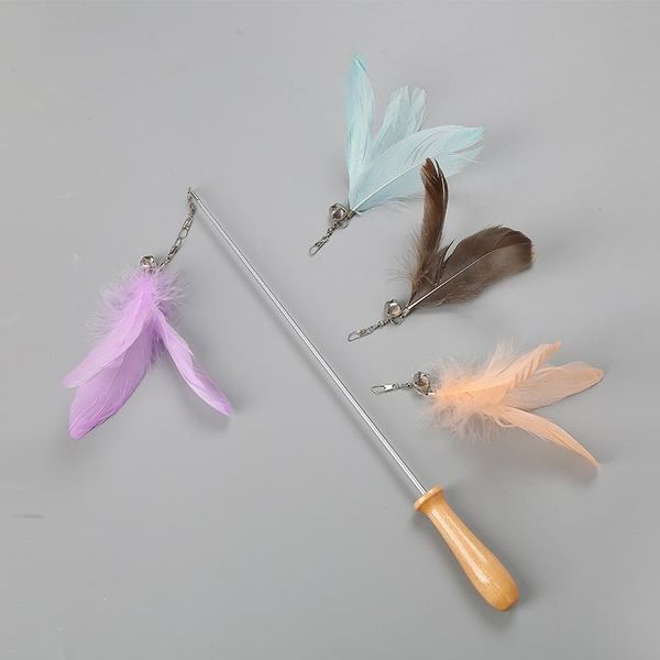 cat toys pet funny teaser wand long rod interactive iq treat puzzle toy with 4 different colors feather replacements
cat toys pet funny teaser wand long rod interactive iq treat puzzle toy with 4 different colors feather replacements