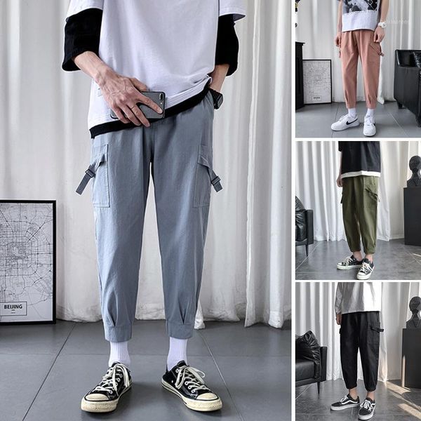 casual pants men's fashion solid color multi-pocket overalls men streetwear hip-hop loose drawstring straight trousers s-3xl1, Black
casual pants men's fashion solid color multi-pocket overalls men streetwear hip-hop loose drawstring straight trousers s-3xl1, Black