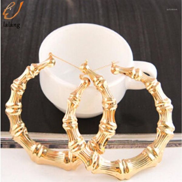 new limited acrylic hiphop earings oorbellen orecchini new large bamboo joint hoop earrings hip-hop tone big circle hoops 9cm1, Golden;silver
new limited acrylic hiphop earings oorbellen orecchini new large bamboo joint hoop earrings hip-hop tone big circle hoops 9cm1, Golden;silver