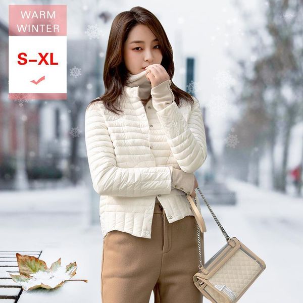 new women short white duck down jacket female ultra light slim thin soft lightweight standing collar feather coat good quality1, Black
new women short white duck down jacket female ultra light slim thin soft lightweight standing collar feather coat good quality1, Black
