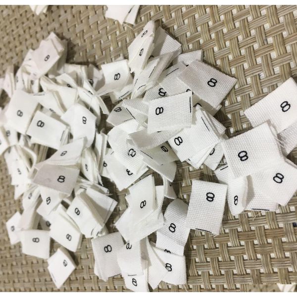 20pcs per bag natural white cotton printed size label size tag garment neck size sqcklv dressing2020, Black
20pcs per bag natural white cotton printed size label size tag garment neck size sqcklv dressing2020, Black