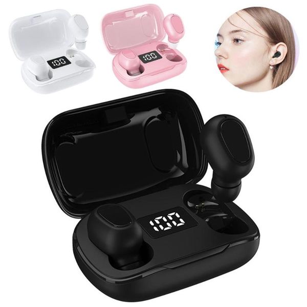 wireless mini earphones bluetooth v5.0 stereo sound earbud noise cancelling headset with charging case led power display
wireless mini earphones bluetooth v5.0 stereo sound earbud noise cancelling headset with charging case led power display