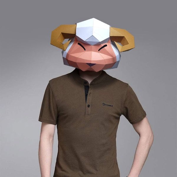 мода sheep животные 3d костюм косплей diy бумага craft модель маска рождество хэллоуина prom party подарок
мода sheep животные 3d костюм косплей diy бумага craft модель маска рождество хэллоуина prom party подарок
