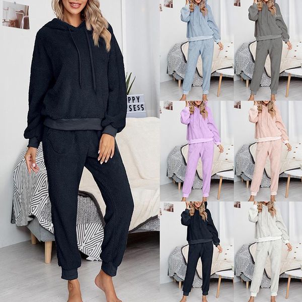 solid color women tracksuit two pieces pullover fleece set long sleeve hoodies loose sweater pants set women sportswear1, Black;blue
solid color women tracksuit two pieces pullover fleece set long sleeve hoodies loose sweater pants set women sportswear1, Black;blue
