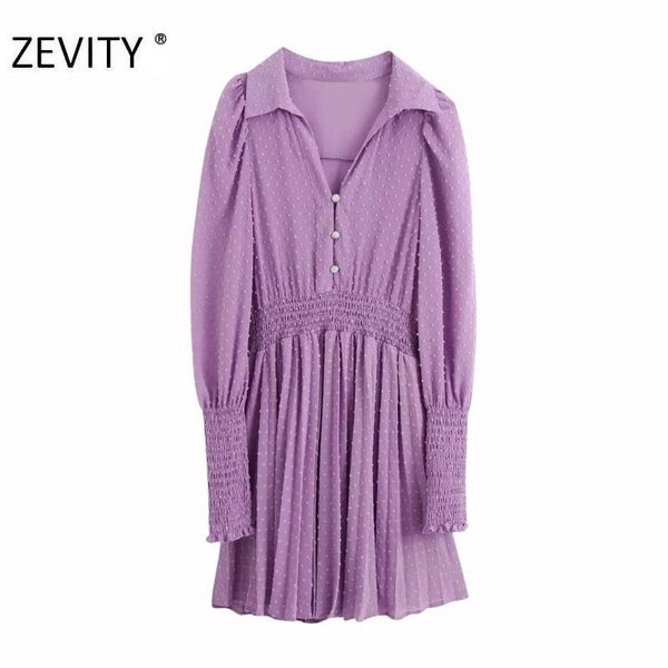 casual dresses zevity women elegant turn down collar dots stitching pleated mini dress lady puff sleeve elastic vestido chic ds4399, Black;gray
casual dresses zevity women elegant turn down collar dots stitching pleated mini dress lady puff sleeve elastic vestido chic ds4399, Black;gray