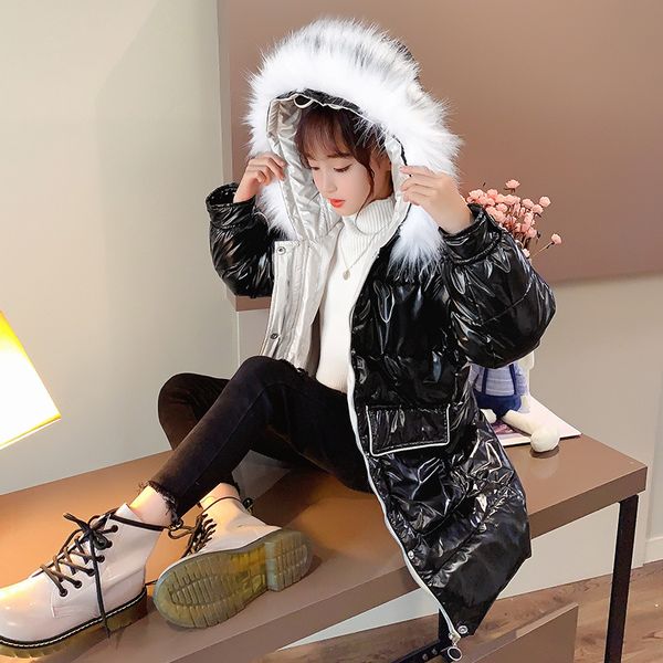girl's down cotton padded jacket medium and long winter clothes 2020 new girls' school overcomes the thickening of children's, Blue;gray
girl's down cotton padded jacket medium and long winter clothes 2020 new girls' school overcomes the thickening of children's, Blue;gray
