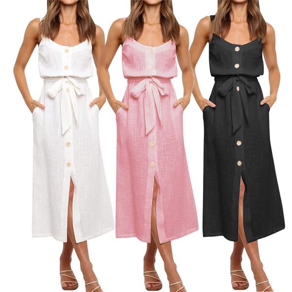 women low cut long dress summer v-neck sleeveless backless woman button cardigan ol basic dress elegant women dresses vestidos os2z, Black;gray
women low cut long dress summer v-neck sleeveless backless woman button cardigan ol basic dress elegant women dresses vestidos os2z, Black;gray