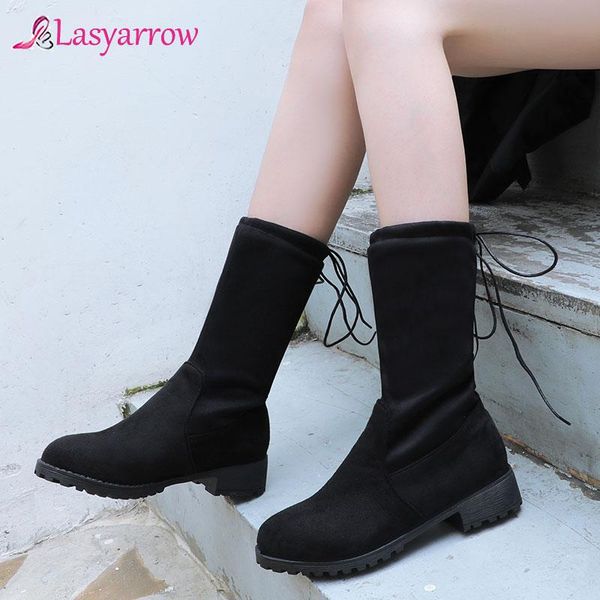 boots lasyarrow women winter shoes casual woman mid calf black red soft comfortable female footwear round toe half
boots lasyarrow women winter shoes casual woman mid calf black red soft comfortable female footwear round toe half
