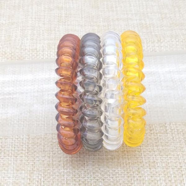 4 размер цвета 5см прозрачные полосы эластичные резиновые телефонные ящики пластиковые веревки волос аксессуар jllhit ffshop2001, Silver 
4 размер цвета 5см прозрачные полосы эластичные резиновые телефонные ящики пластиковые веревки волос аксессуар jllhit ffshop2001, Silver