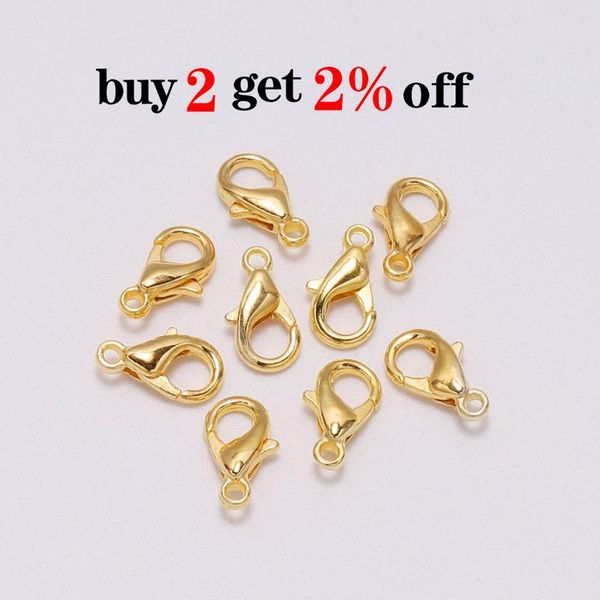 50pcs/lot 10*5mm jewelry findings gold lobster clasp hooks for diy handmade necklace bracelet chain wholesale a jlleok, Silver
50pcs/lot 10*5mm jewelry findings gold lobster clasp hooks for diy handmade necklace bracelet chain wholesale a jlleok, Silver