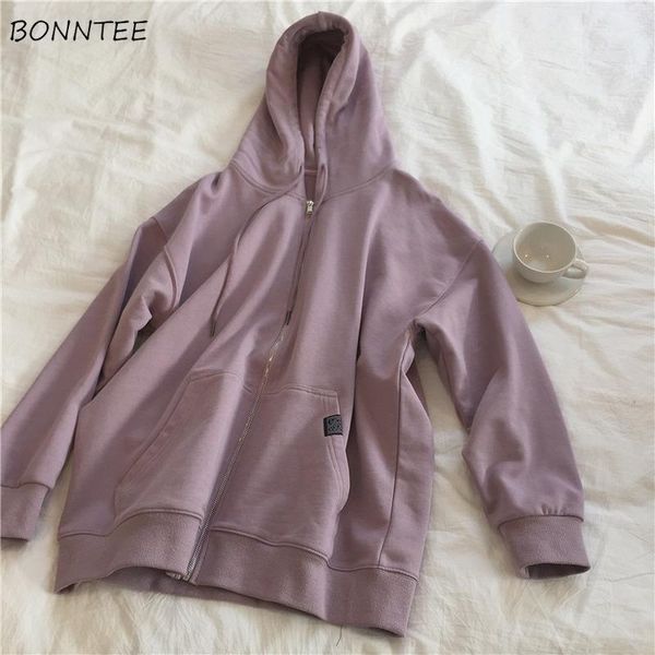 hoodies women zip-up solid 7 colors autumn teenager outerwear hooded long sleeve slouchy womens new trend all-match loose1, Black
hoodies women zip-up solid 7 colors autumn teenager outerwear hooded long sleeve slouchy womens new trend all-match loose1, Black