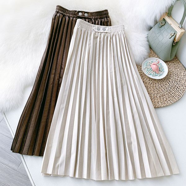 ohryiyie autumn winter vintage velvet skirt women 2020 new casual button pleated skirt female high waist all-match midi skirts y1214, Black
ohryiyie autumn winter vintage velvet skirt women 2020 new casual button pleated skirt female high waist all-match midi skirts y1214, Black