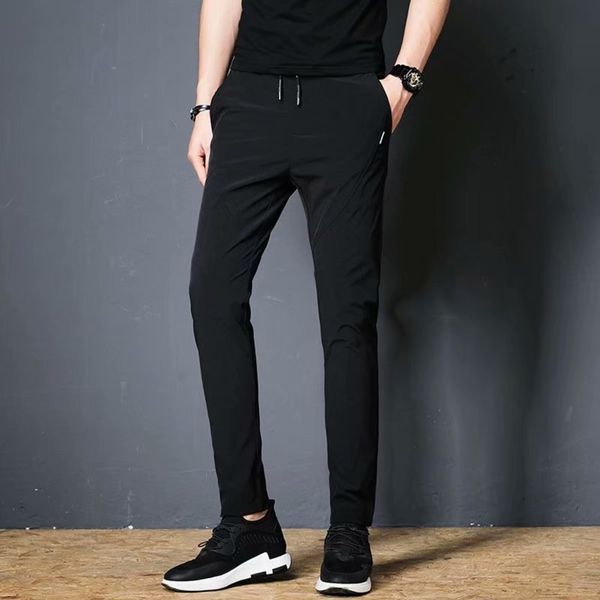 spring and summer thin ice silk sports sports trousers pants trousers men's loosebig fat elastic waist pantscasual men's pants 202, Blue
spring and summer thin ice silk sports sports trousers pants trousers men's loosebig fat elastic waist pantscasual men's pants 202, Blue