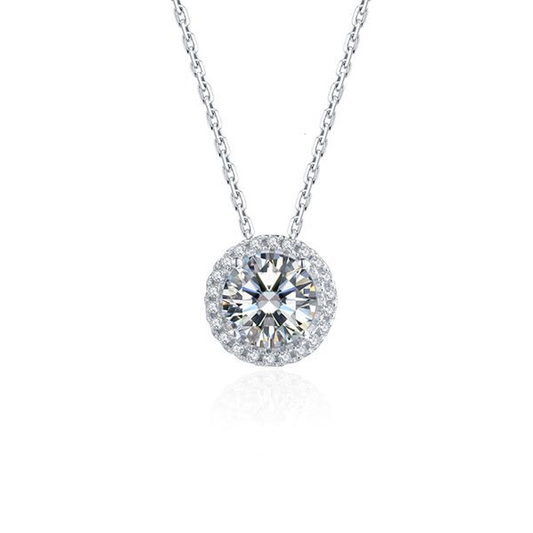 luxurys designers fashion dz103 round diamond all over the sky star round bag women's pendant 1.2 c four claw pendant, Silver
luxurys designers fashion dz103 round diamond all over the sky star round bag women's pendant 1.2 c four claw pendant, Silver