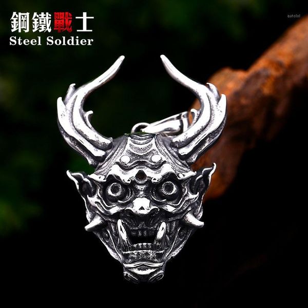 steel soldier gost devil skull garo pendant necklace stainless steel punk cool chain jewelry1, Silver
steel soldier gost devil skull garo pendant necklace stainless steel punk cool chain jewelry1, Silver