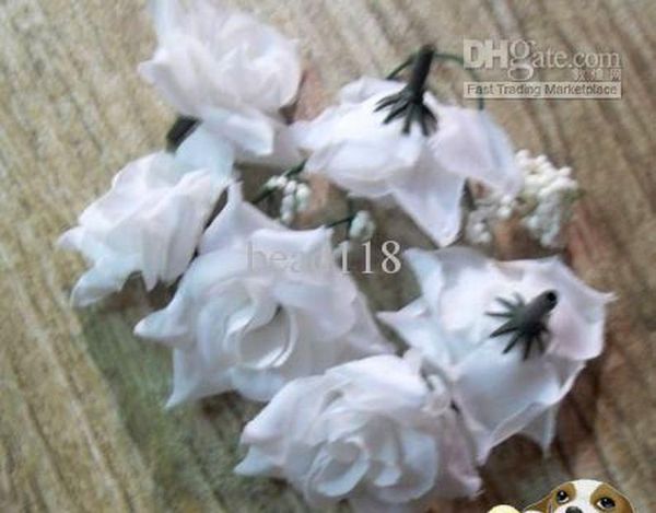 white crimping rose flower head wedding silk flower decoration flower ball ar wmtkin mywjqq 
white crimping rose flower head wedding silk flower decoration flower ball ar wmtkin mywjqq