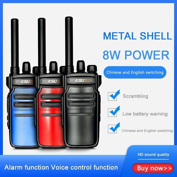 ksun ksx18 walkie-talkie outdoor mini walkie-talkie 50 civilian kilometers 8w high power encryption intercom small machine small1
ksun ksx18 walkie-talkie outdoor mini walkie-talkie 50 civilian kilometers 8w high power encryption intercom small machine small1