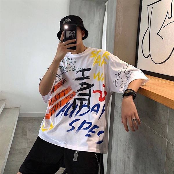 cool japan men's t-shirts funny printed short sleeve tshirts summer hip hop casual cotton high street tees streetwear kg-366, White;black
cool japan men's t-shirts funny printed short sleeve tshirts summer hip hop casual cotton high street tees streetwear kg-366, White;black