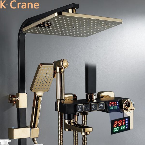 bathroom shower sets led digital set cold mixer showers system wall mount square head bath faucet thermostatic spa rainfall grifo
bathroom shower sets led digital set cold mixer showers system wall mount square head bath faucet thermostatic spa rainfall grifo