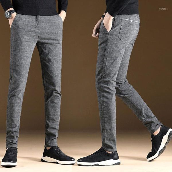 2020 fashion men pants spring autumn men pants trousers male classic business casual trousers full length1, Black
2020 fashion men pants spring autumn men pants trousers male classic business casual trousers full length1, Black