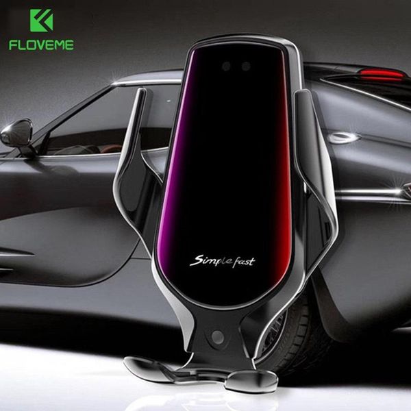 floveme smart sensor car wireless charging holder qi 10w fast charger for 11 pro max mobile phone holder stand
floveme smart sensor car wireless charging holder qi 10w fast charger for 11 pro max mobile phone holder stand