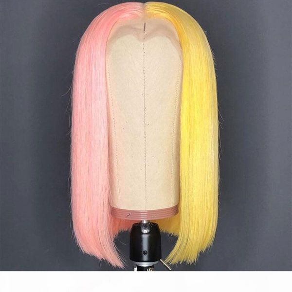 180% bob straight lace front wigs transparent lace frontal wigs green pink blue red t part brazilian front human hair, Black;brown
180% bob straight lace front wigs transparent lace frontal wigs green pink blue red t part brazilian front human hair, Black;brown