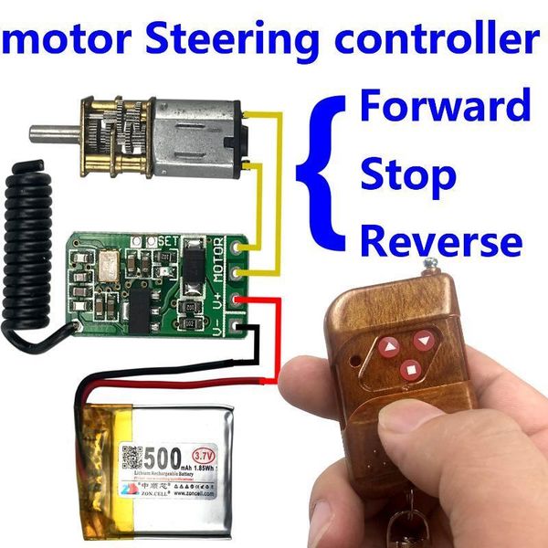 remote controlers wireless control switch 3.7v 4.5v 9v 12v motor forward reverse steering controller module 433mhz rf transmitter receiver1
remote controlers wireless control switch 3.7v 4.5v 9v 12v motor forward reverse steering controller module 433mhz rf transmitter receiver1