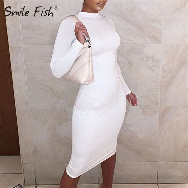 sheath party women elegant dresses bodycon ruched midi dress o neck club lady dress autumn winter robe femme solid lj201113, Black;gray
sheath party women elegant dresses bodycon ruched midi dress o neck club lady dress autumn winter robe femme solid lj201113, Black;gray