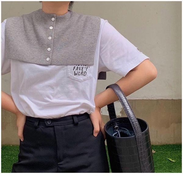 women autumn knitted big shawl button down round neck fake collar solid color warmer detachable short poncho qylaaw, White
women autumn knitted big shawl button down round neck fake collar solid color warmer detachable short poncho qylaaw, White